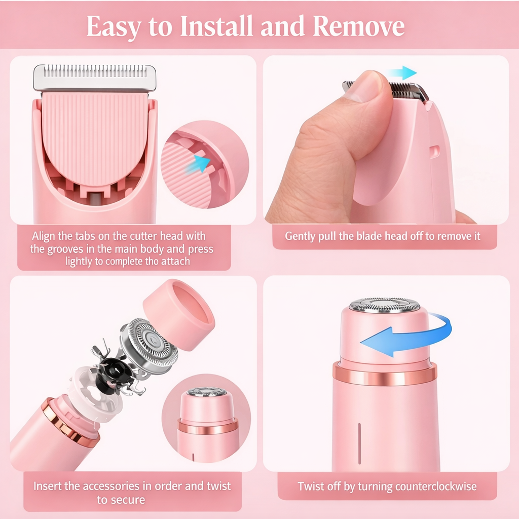 Wondera 2in1 Shaver & Bikini Trimmer