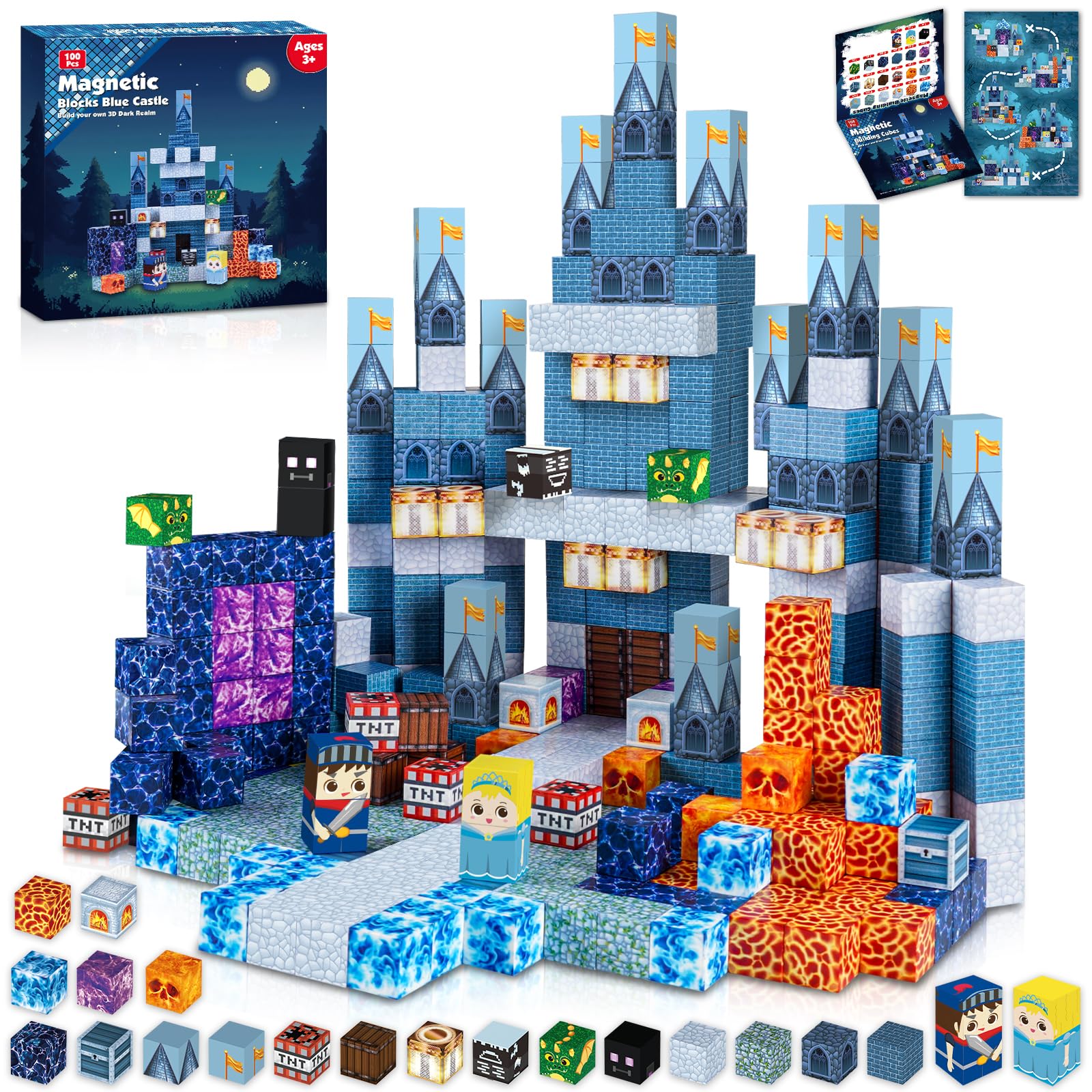 Wondera™ Magnetic Building Cube