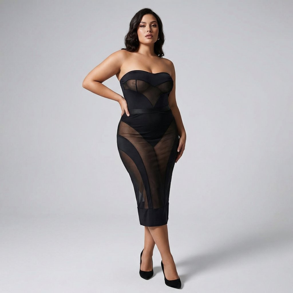 Noir Bodysuit / Dress